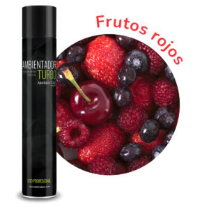 Spray Turbo Frutos rojos<br><strong>Elimina el olor de platos y utensilios sucios</strong>