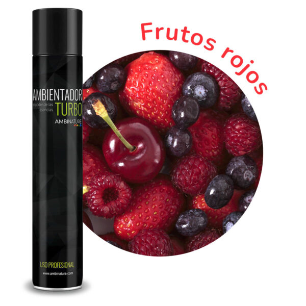 Spray Turbo Frutos rojos<br><strong>Elimina el olor de platos y utensilios sucios</strong>