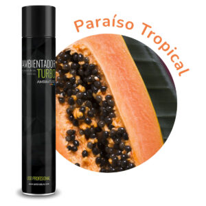 Spray Turbo Paraíso Tropical<br><strong>Elimina el olor a podrido y baño sucio</strong>