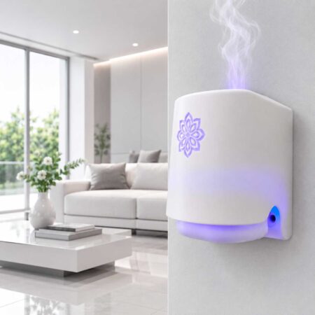 Dispensador eléctrico de gran alcance